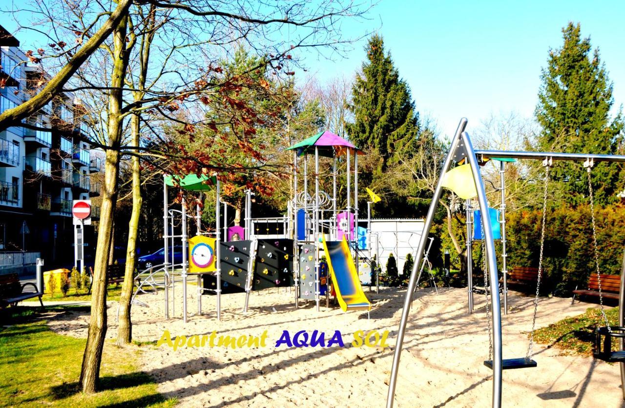 Kolobrzeg, Aqua Sol Polanki Park, Strand 300 M, Schwimmbad, Fitness, Parkplatz, Terasse エクステリア 写真
